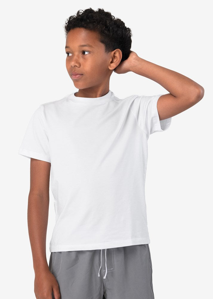 Boys Classic Modal Tee White