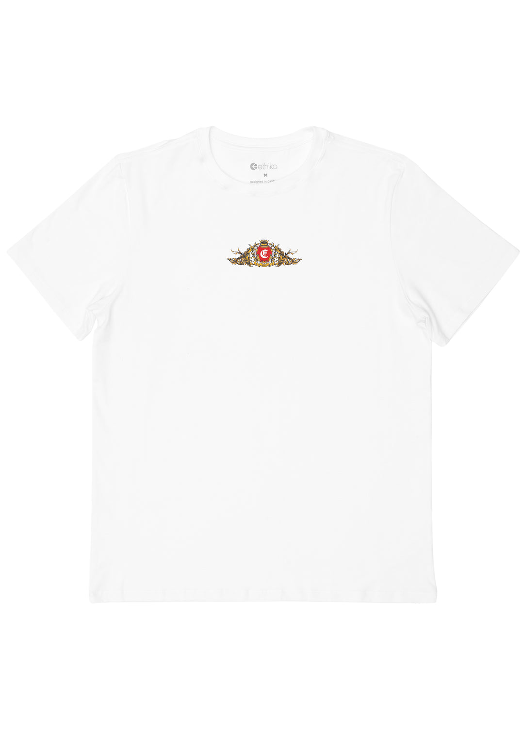 Mens Serif Crest Tee