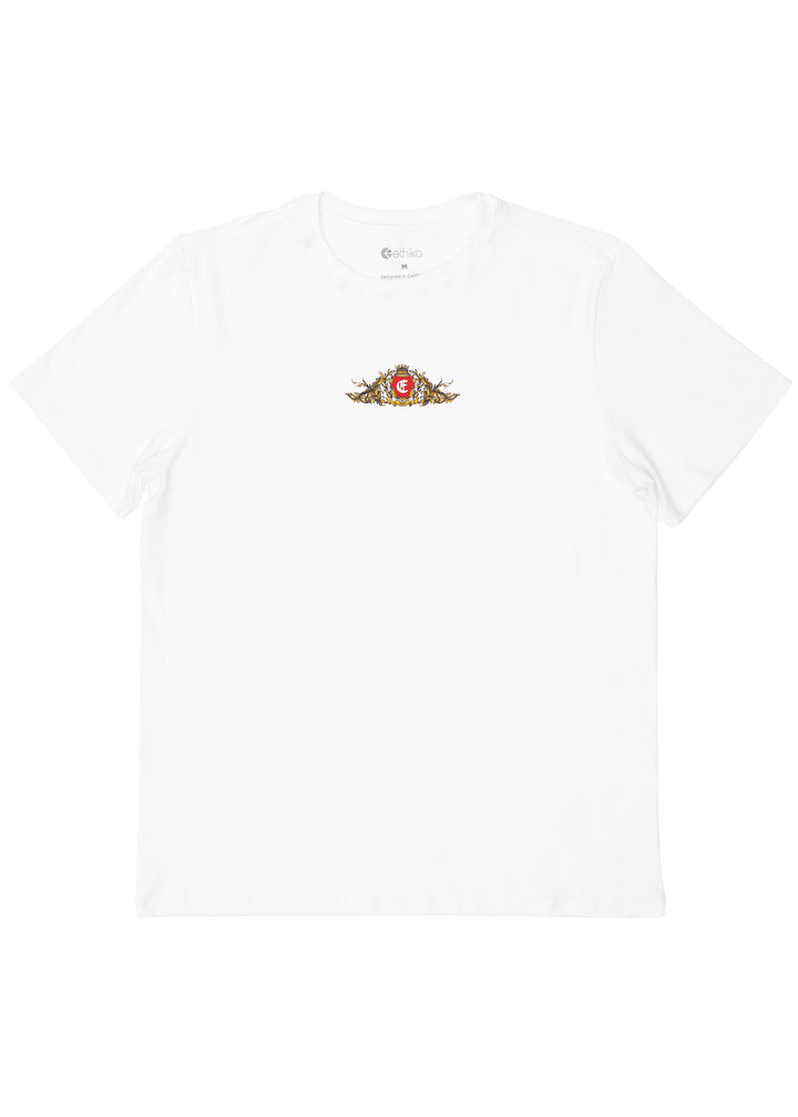 Mens Serif Crest Tee