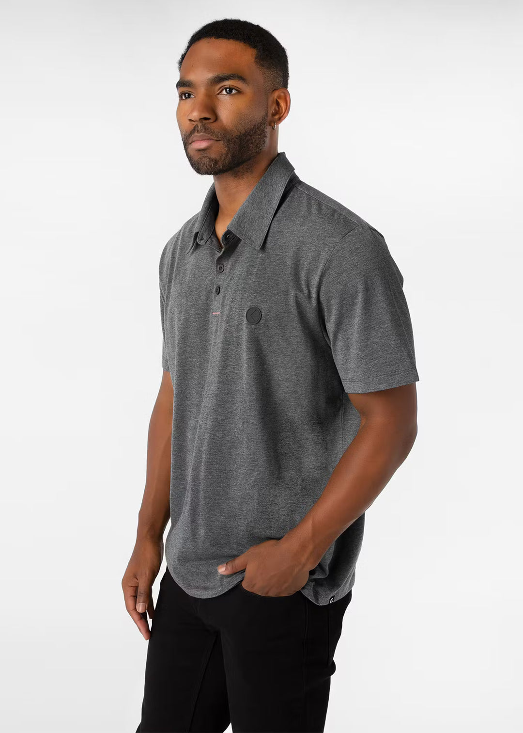 The Skool Boy Polo Shirt - Grey