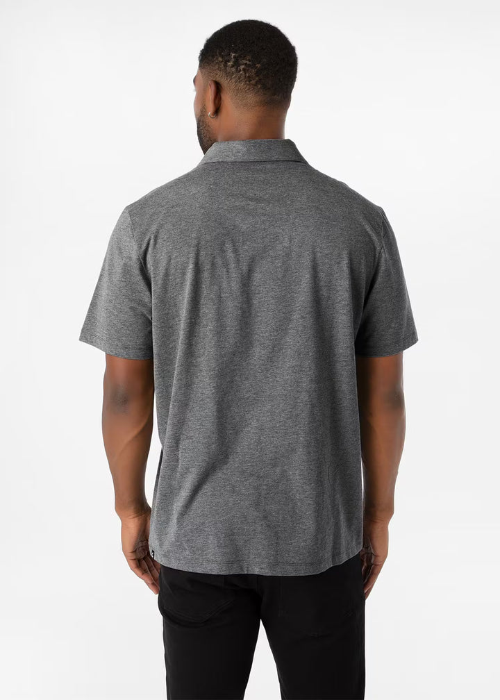 The Skool Boy Polo Shirt - Grey