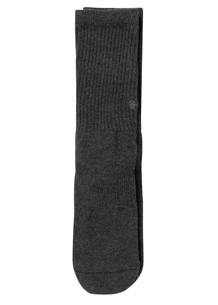 Dark Heather Crew Sock