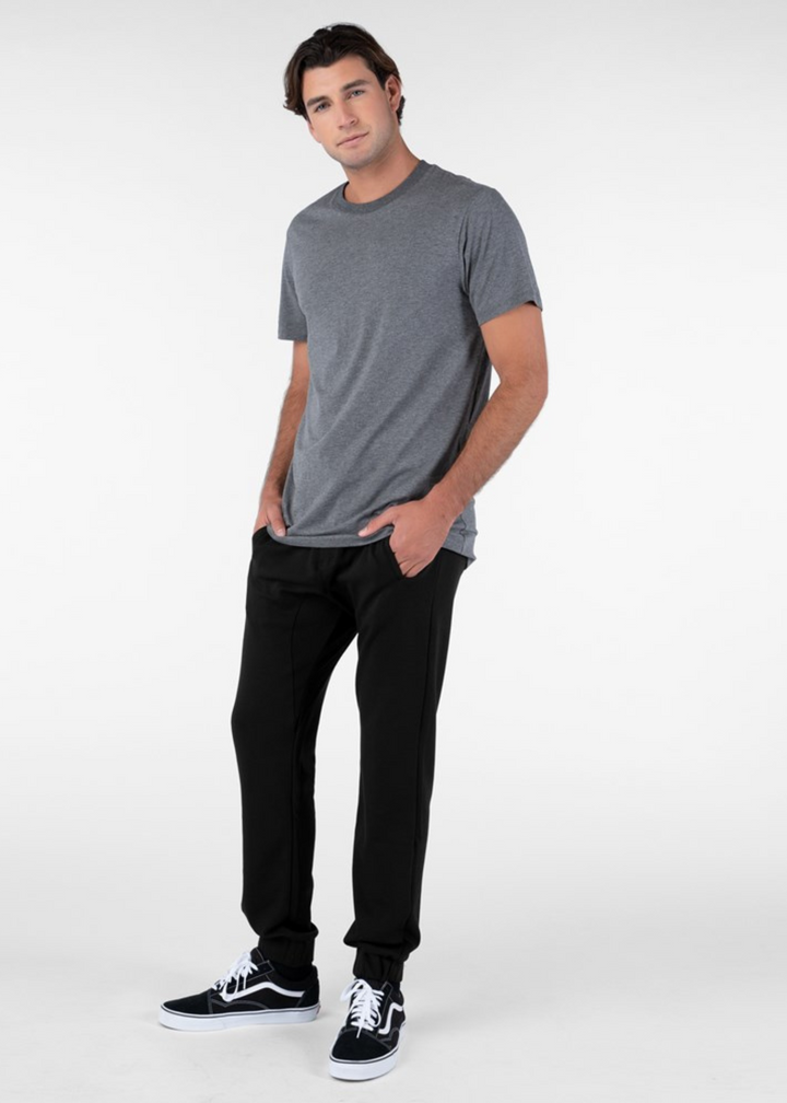 Mens Sweatpant Black - Longer Length