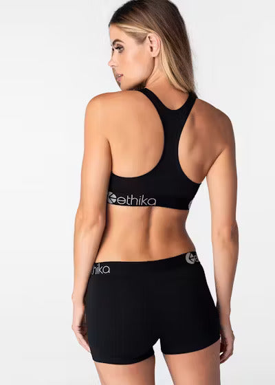 Midnight Black Sports Bra