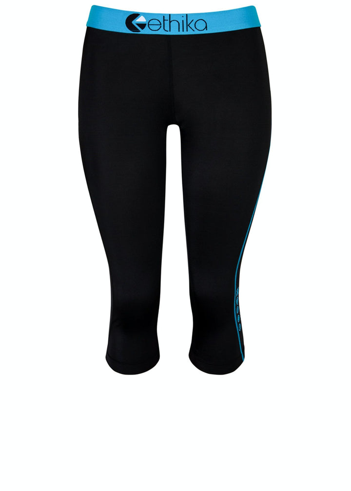 Subzero Blue/Black 3/4 Tights