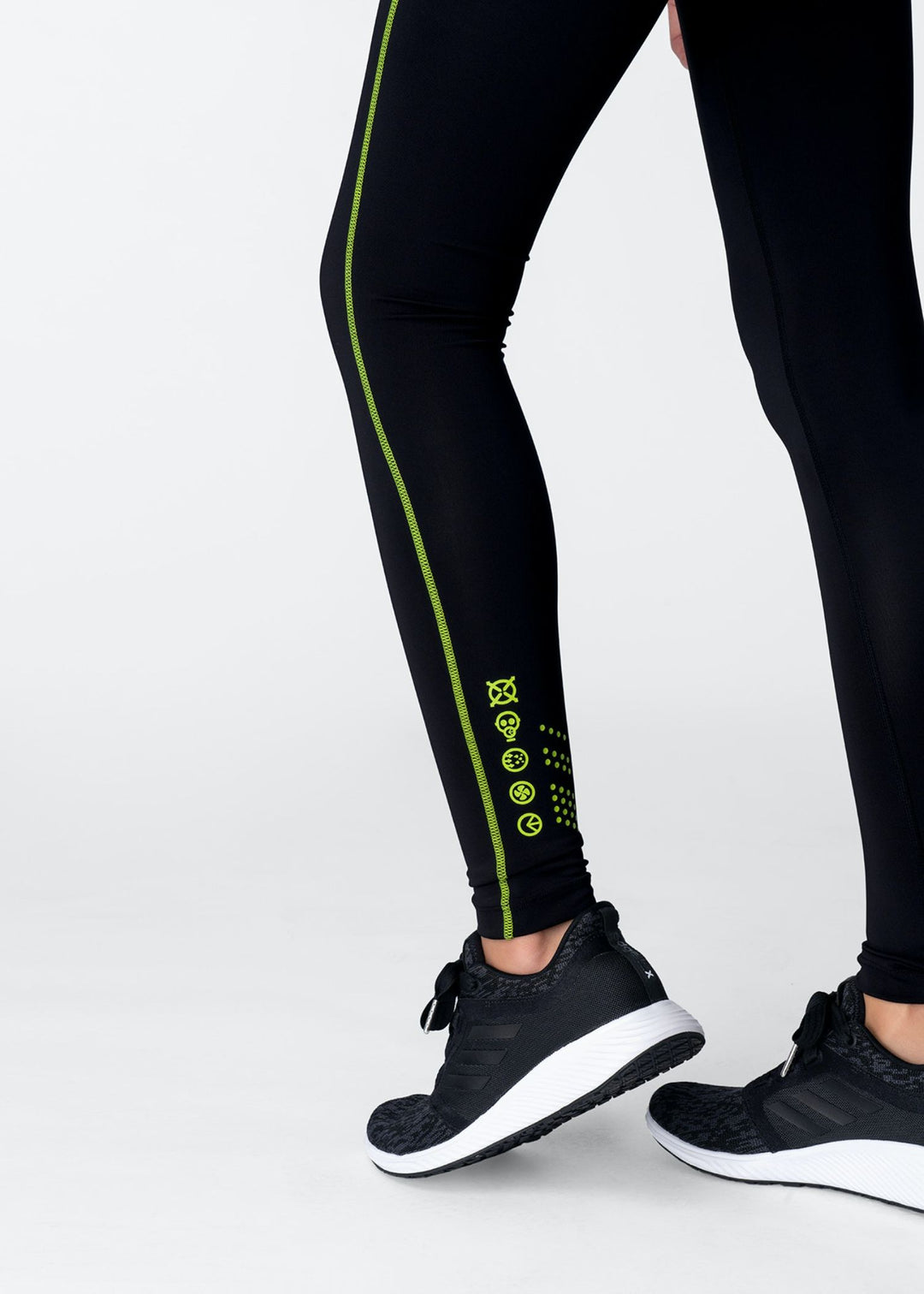 Subzero Green/Black Full Tights