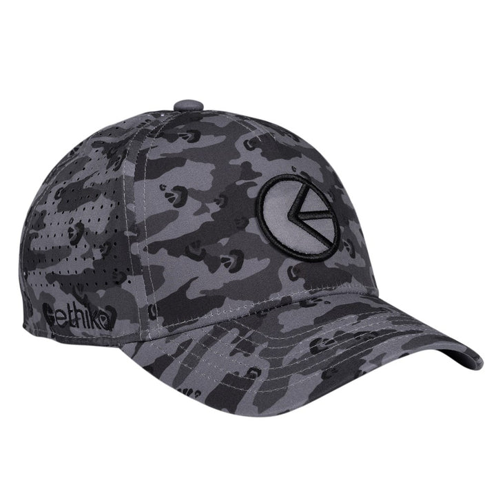 Athletic Dad Hat - Black Icon Camo