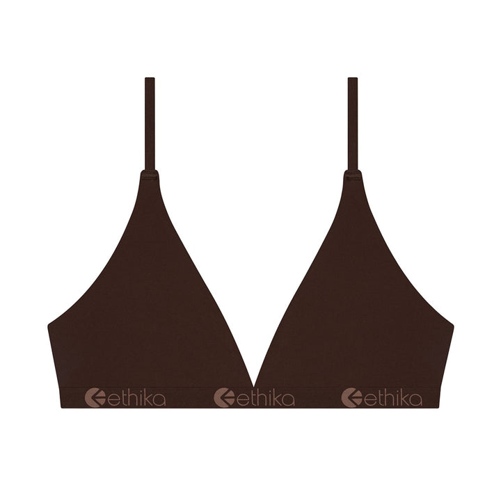 Seamless Triangle Bra - Mocha