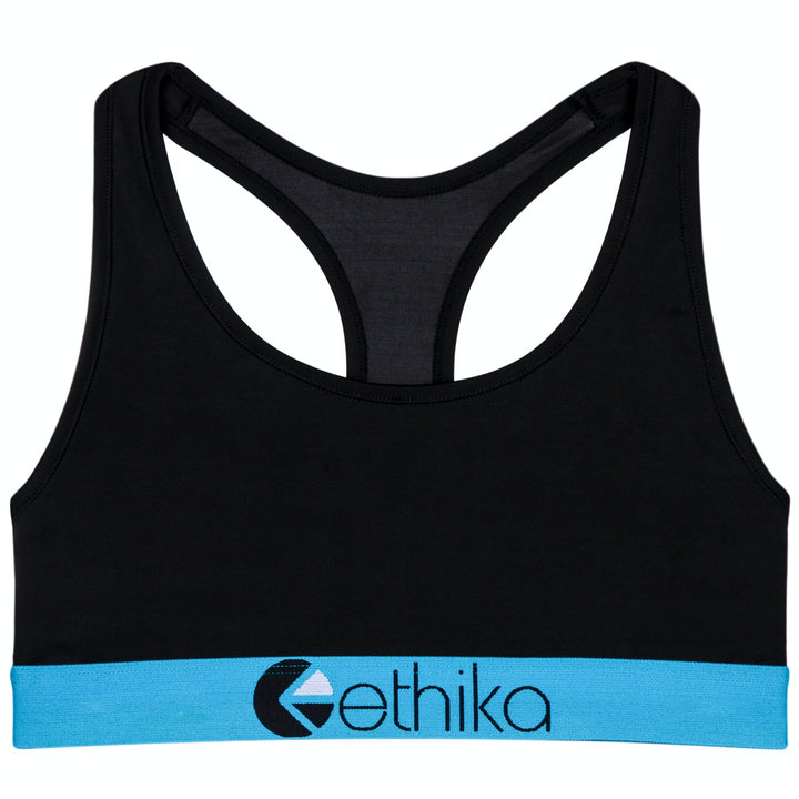 Subzero Blue/Black Sports Bra