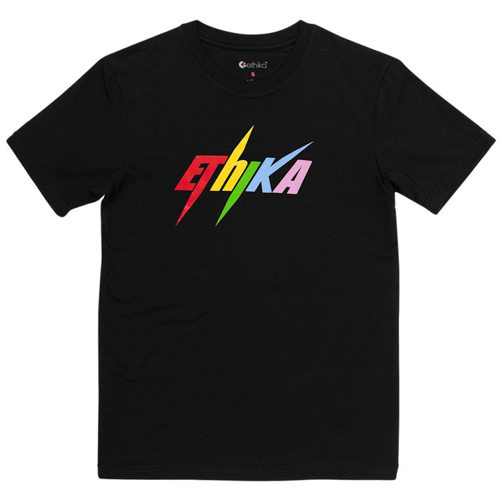 Womens Ethika Bolt Modal Tee - Black