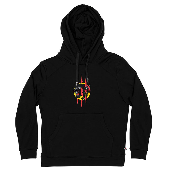 Womens Pullover Hoodie - Quick Strike Black